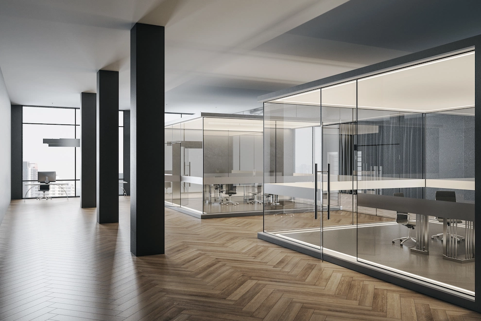 Glass Office Partition Systems – What Is Glass-on-Glass Office Partitioning